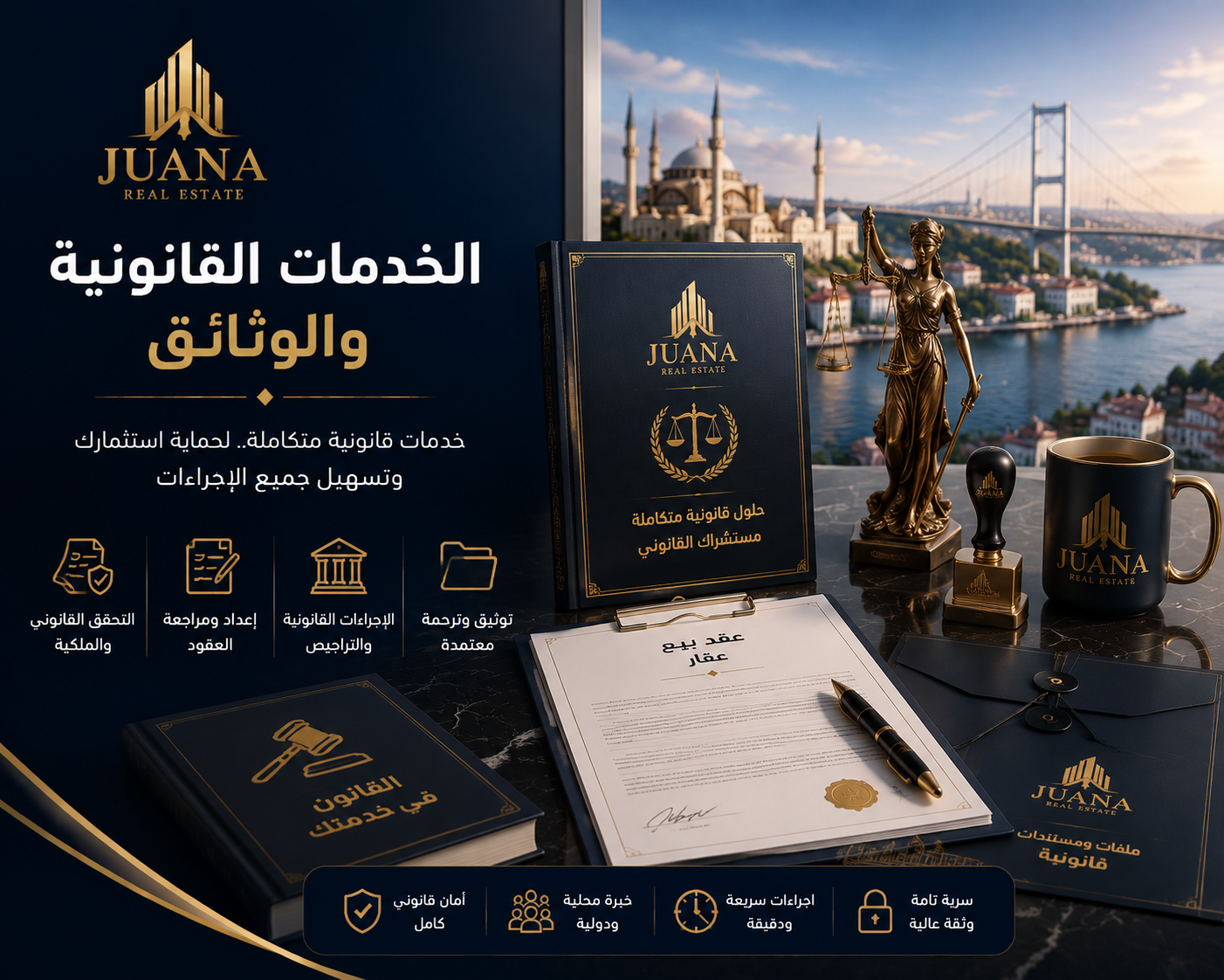 الخدمات القانونية والوثائق