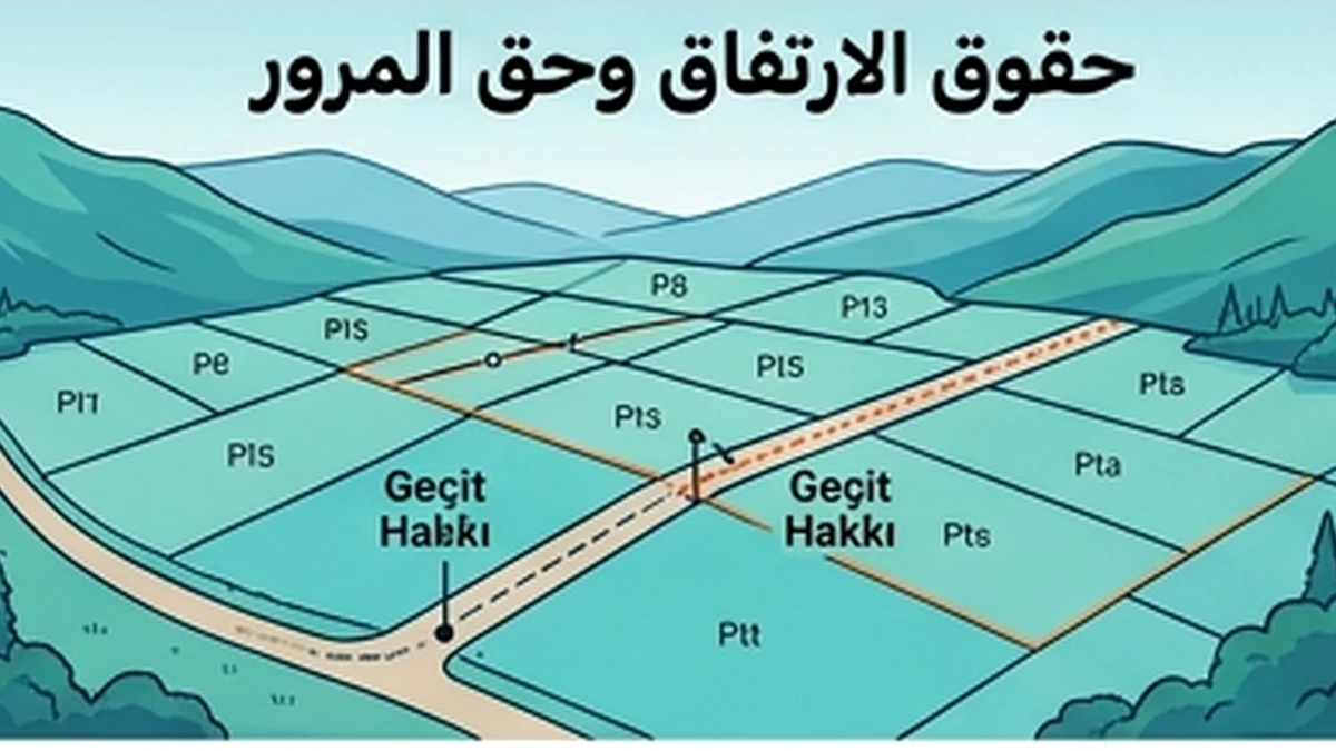 دليل حقوق الارتفاق وحق المرور والملكية المشتركة
