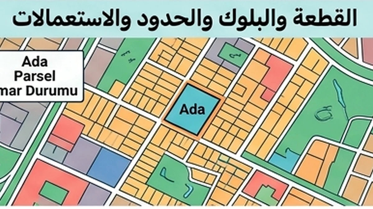 دليل القطعة والبلوك والحدود والاستعمالات