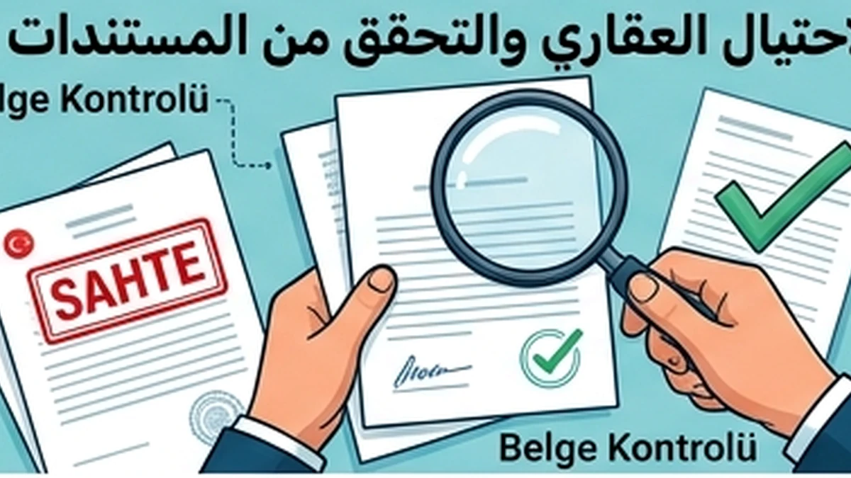 دليل الاحتيال العقاري والتحقق من المستندات