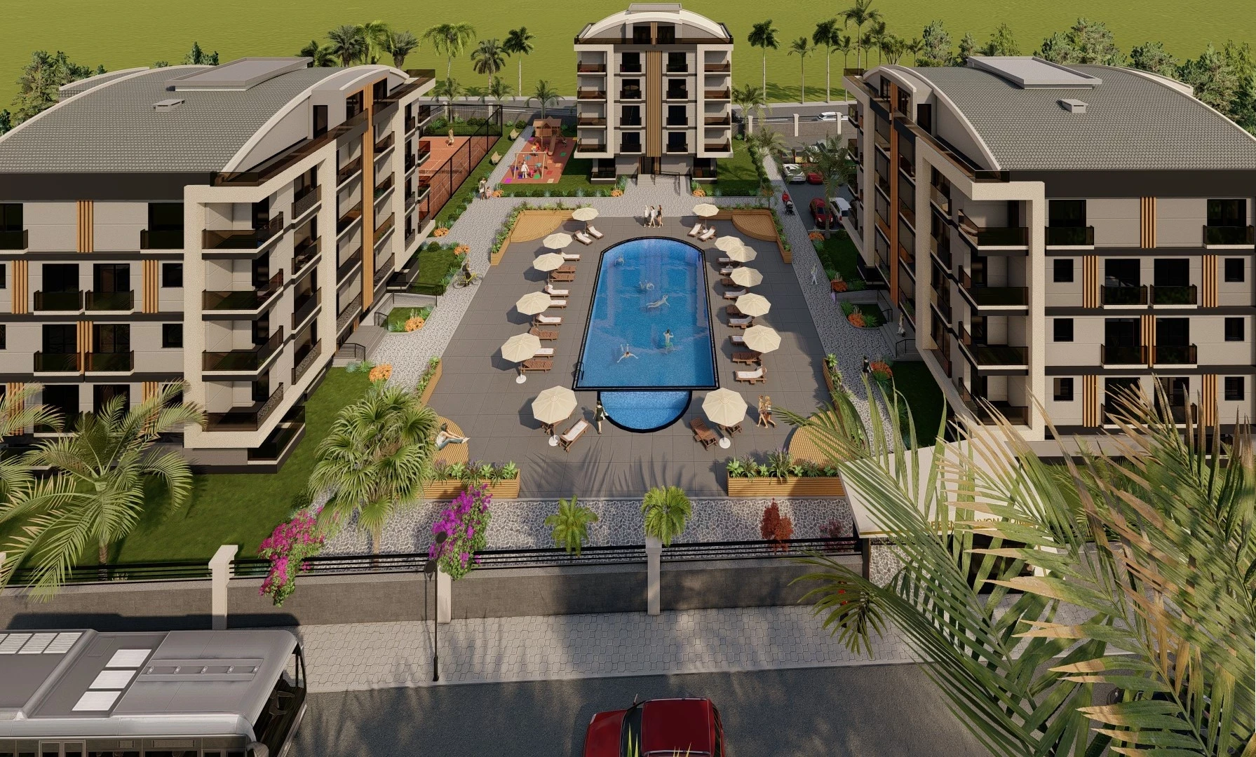 مشروع Green Canyon Homes في Antalya