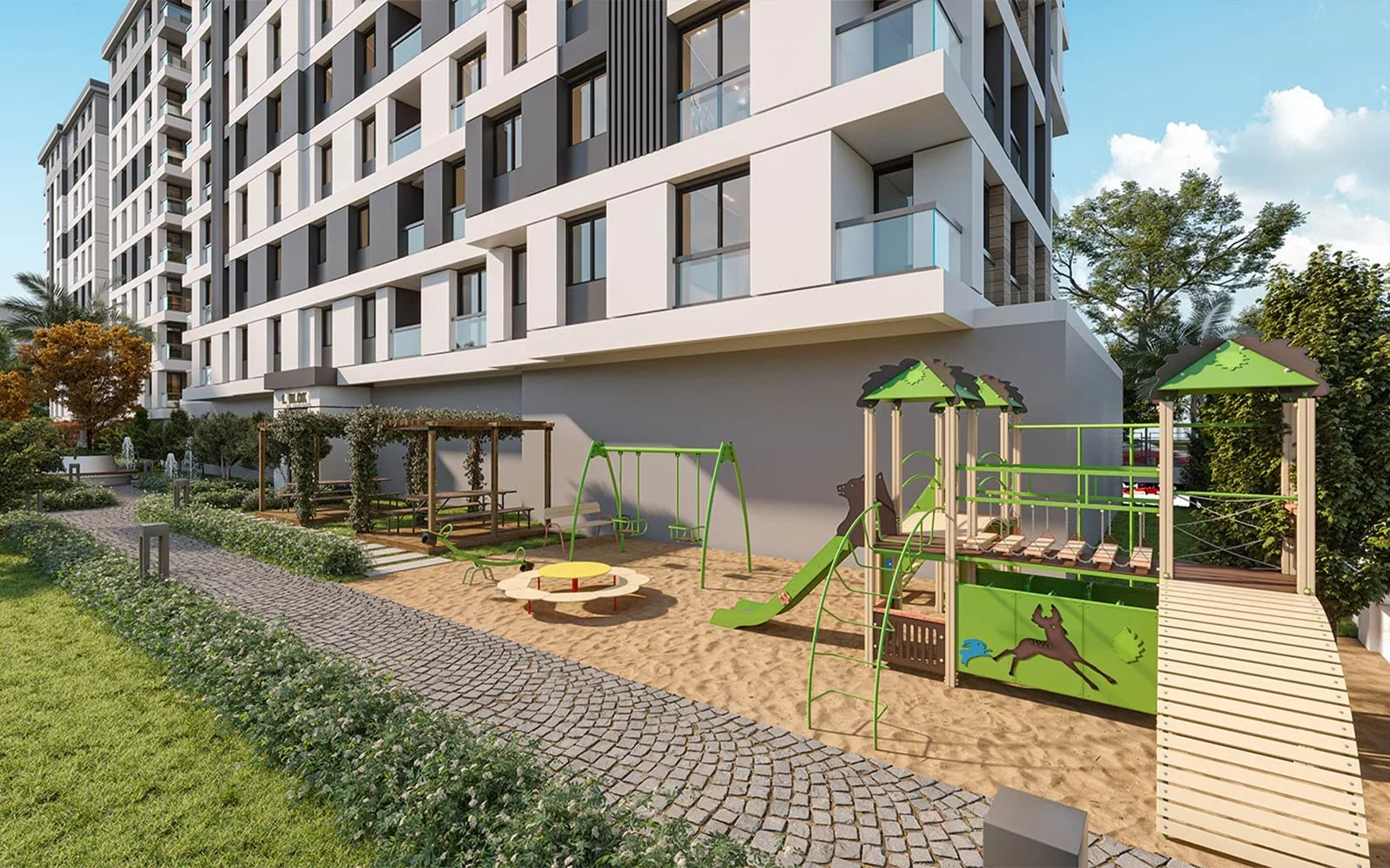 مشروع Metropark Towers Küçükçekmece | Halkalı / Küçükçekmece إسطنبول Halkalı / Küçükçekmece، إسطنبول، تركيا - صورة 2
