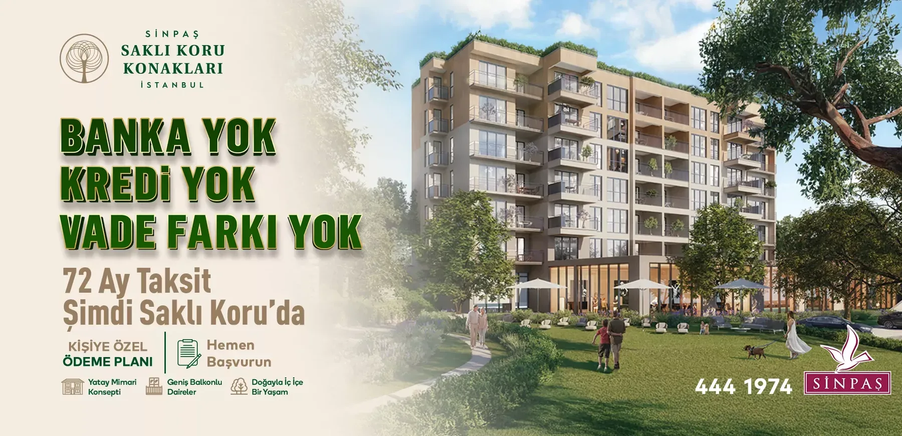 مشروع Sinpaş Saklı Koru Konakları | Atakent / Küçükçekmece إسطنبول
